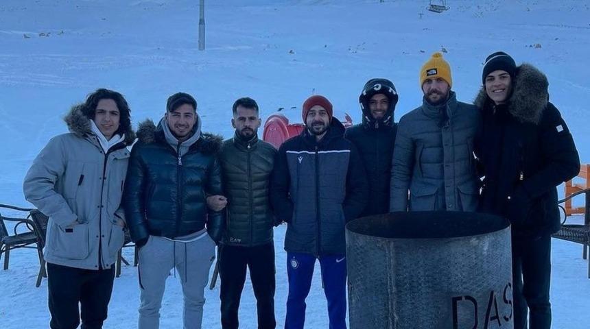 Kayserisporlu futbolcular Erciyes&rsquo;te stres attılar