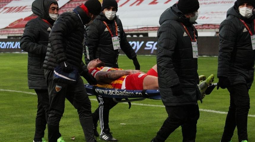 Kayserispor&rsquo;da Alibec, 2-3 hafta yok