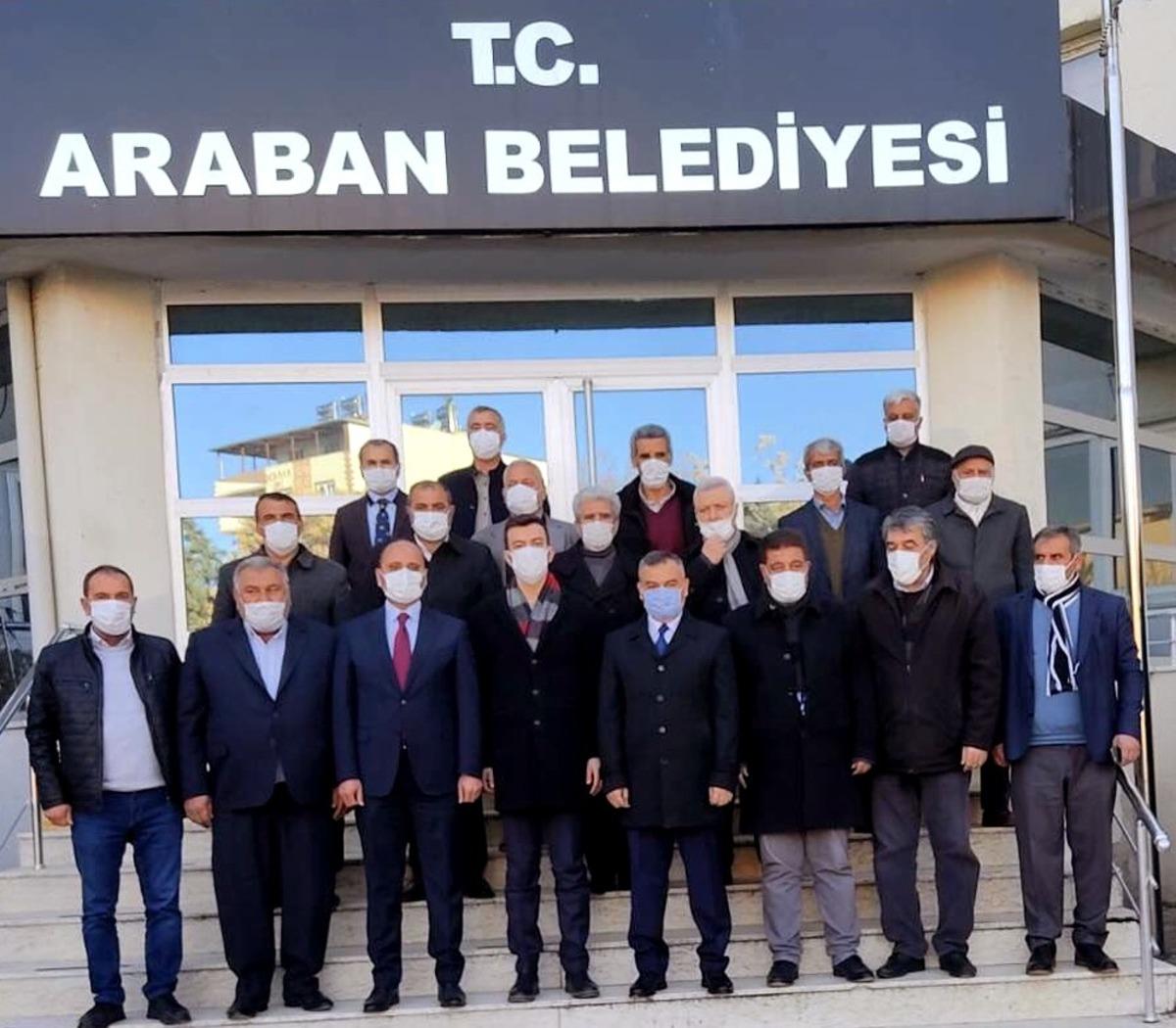 Milletvekili Y&uuml;ksel&rsquo;den Araban&rsquo;a ziyaret