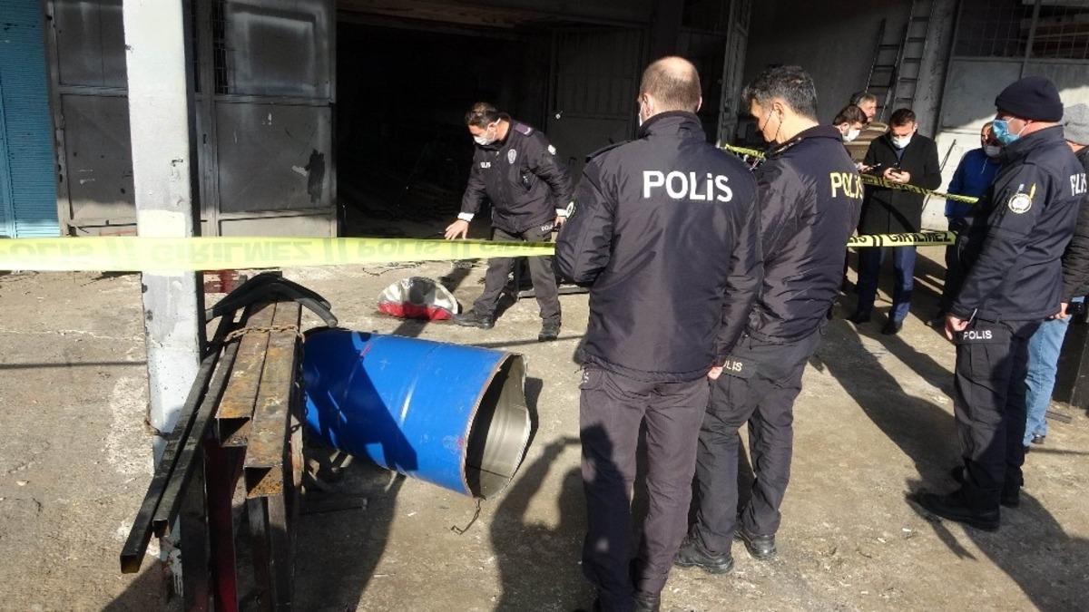 Samsun&rsquo;da sanayide kaynak yapılan varil patladı: 1 &ouml;l&uuml;
