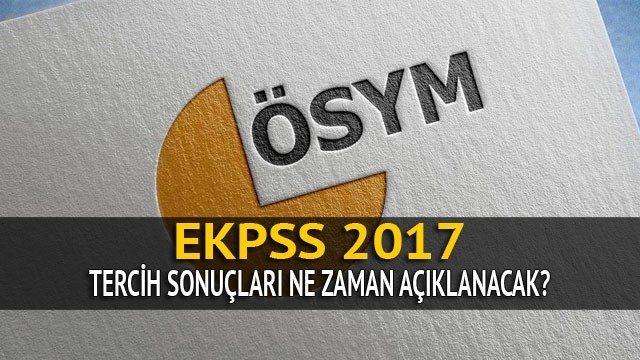 EKPSS tercih sonuçları ne zaman açıklanacak? EKPSS kura sonuçları için adayları sabırsızlanıyor 