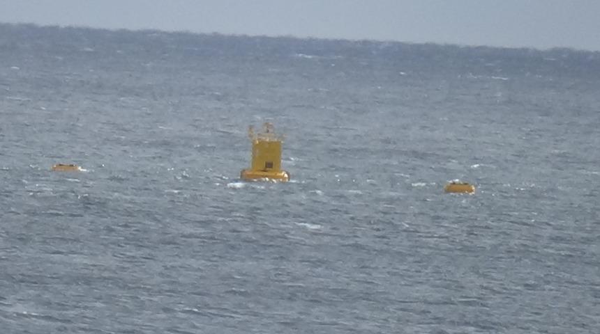 Sinop a&ccedil;ıklarına şamandıra bırakıldı