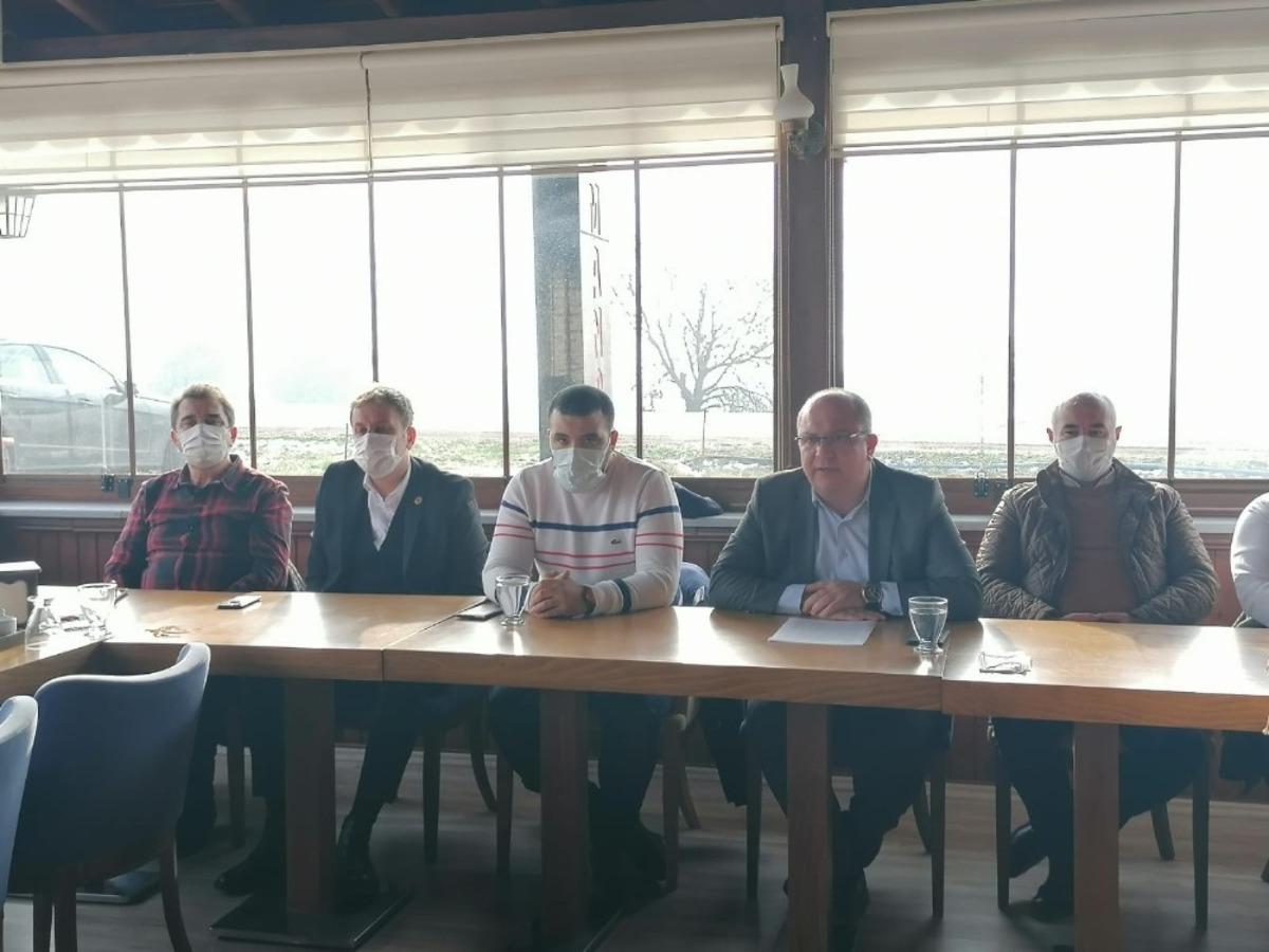 Ak Parti &Ccedil;an İl&ccedil;e Başkanı Şahin, il&ccedil;e yatırımlarını değerlendirdi