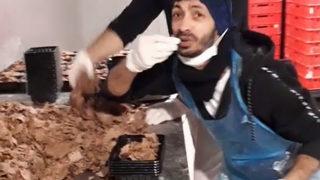 Döner paketlerken çekilen skandal görüntülere UDOFED’ten açıklama geldi