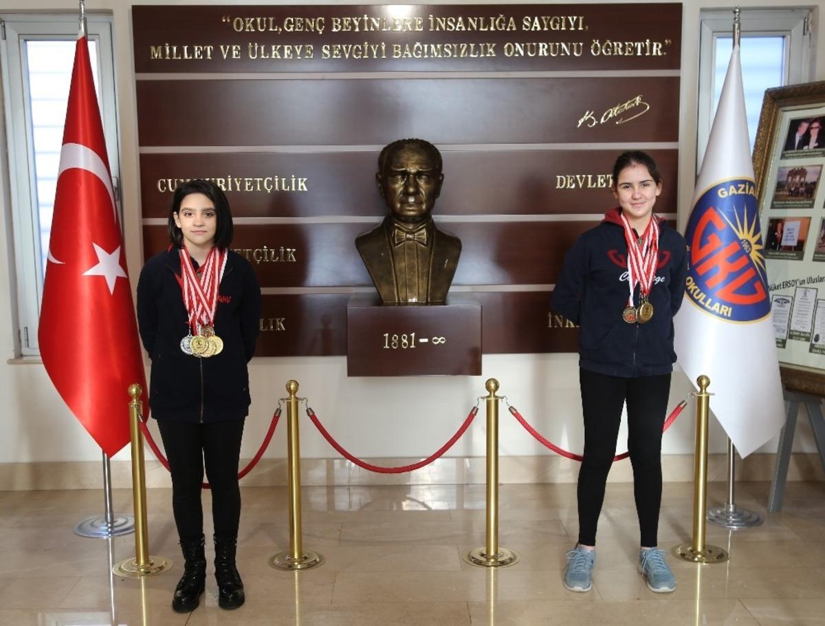 GKV&rsquo;nin altın kula&ccedil;ları 8 madalya kazandı