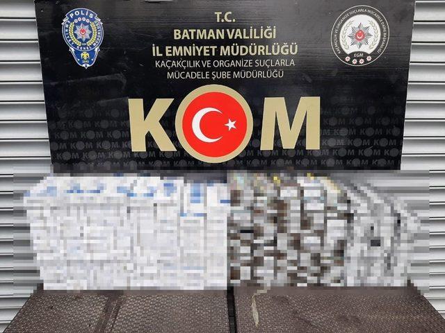 Batman’da kaçakçılık operasyonu