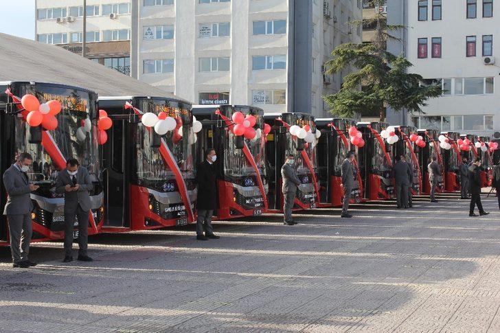 Samulaş filosuna 33 yeni otobüs G2
