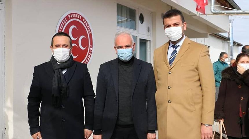 AK Parti &Uuml;rg&uuml;p teşkilatı, MHP İl&ccedil;e Başkanlığı&rsquo;nı ziyaret etti