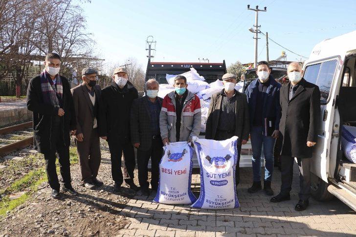 Büyükşehir’den 152 bin ton yem desteği G3