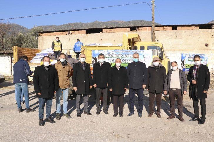 Büyükşehir’den 152 bin ton yem desteği G4