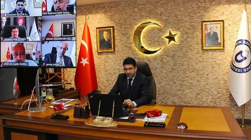 ADÜ Rektörü Aldemir Üniversitelerarası Kurul Toplantısına katıldı