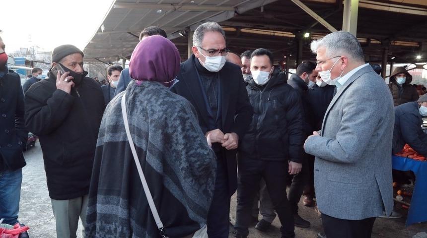 Başkan Kuş vatandaşlarla bir araya gelmeye devam ediyor