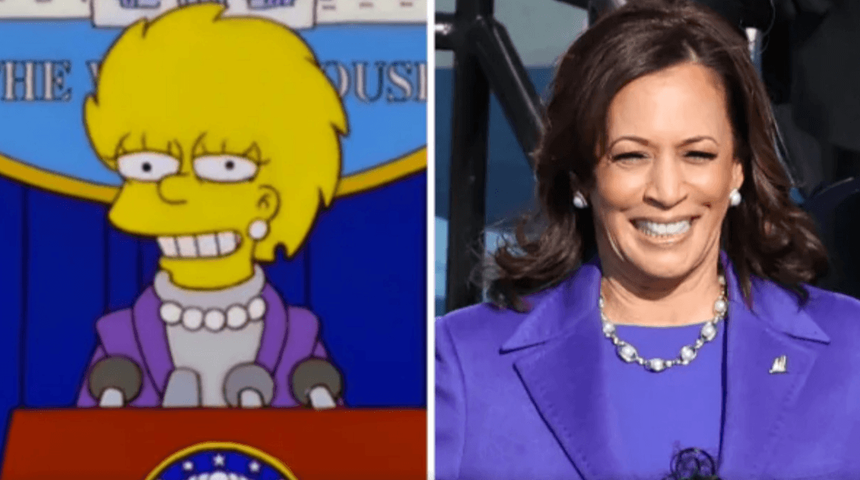 Biden ve Harris'in yemin törenine Simpsonlar damga vurdu! 
