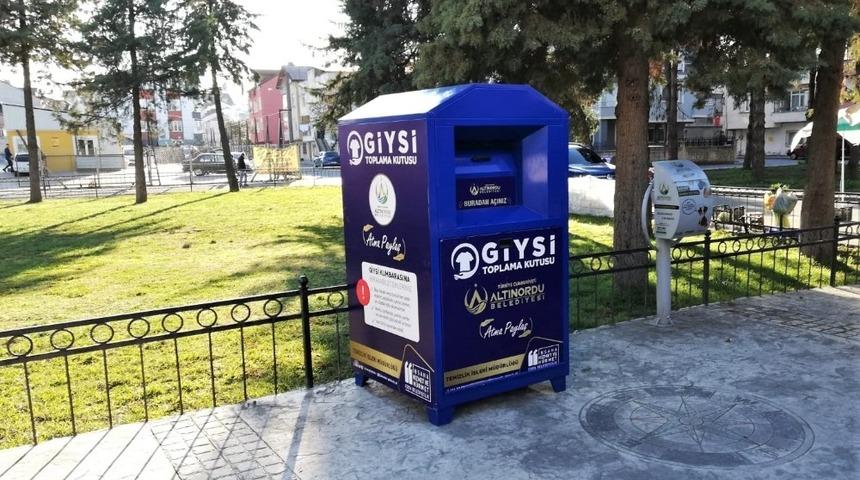 Ordu’da giyilmeyen kıyafetler ekonomiye kazandırılıyor