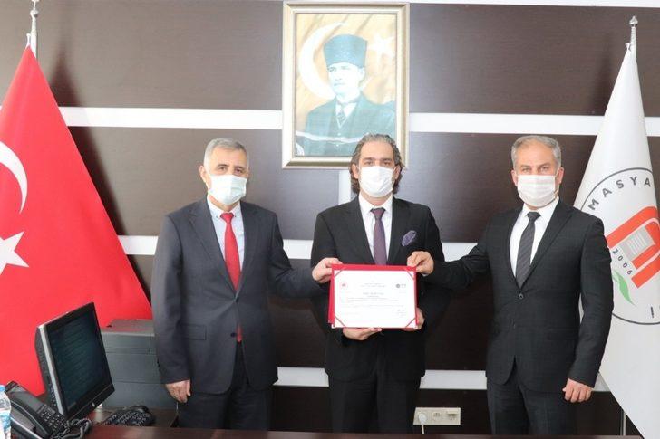 Suluova MYO belge aldı G1