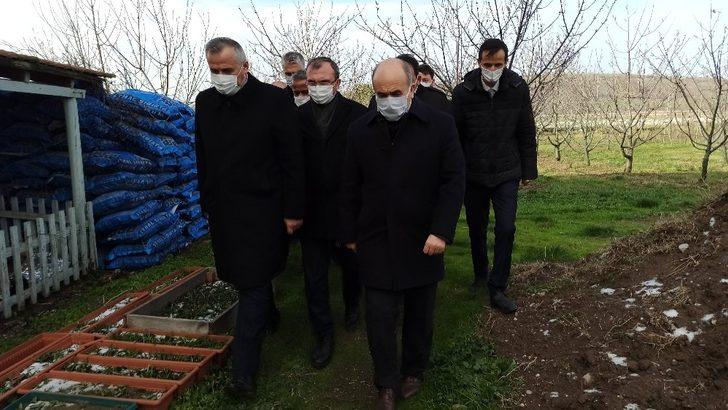 Vali Dağlı Bafra’da incelemelerde bulundu G4