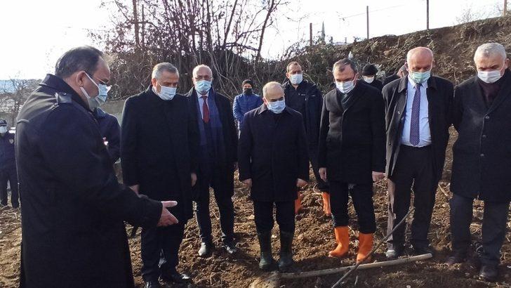 Vali Dağlı Bafra’da incelemelerde bulundu G5