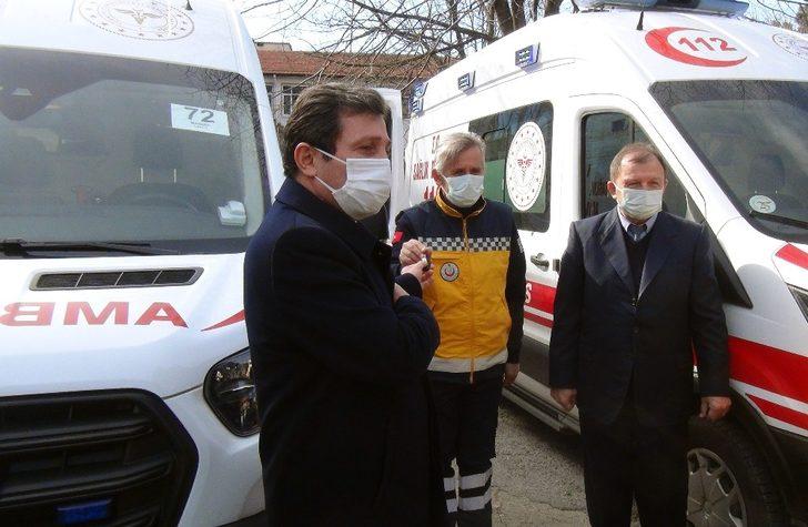 112 istasyonlarına yeni ambulans G1