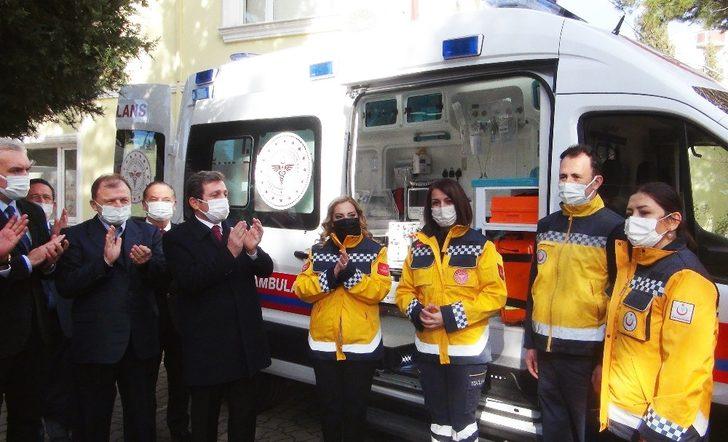 112 istasyonlarına yeni ambulans G2
