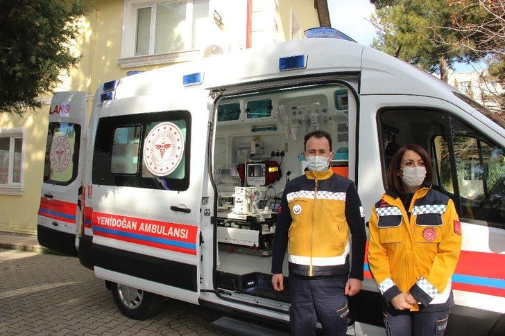 112 istasyonlarına yeni ambulans G5