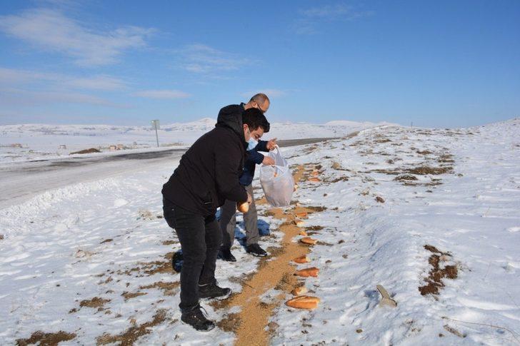 Yaban hayatını unutmadılar, doğaya yem bıraktılar G2