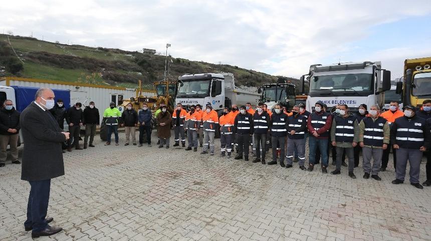 Sandık&ccedil;ı&rsquo;dan saha ekibine teşekk&uuml;r