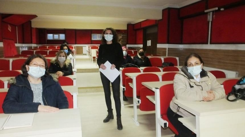 Burhaniye&rsquo;de hijyen kursları ağırlık kazandı