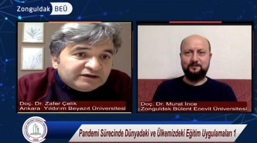 BE&Uuml;&rsquo;den Pandemi s&uuml;recinde eğitim uygulamaları s&ouml;yleşisi
