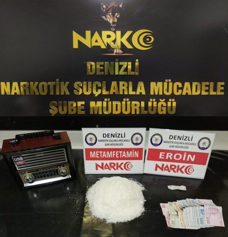 Kargoyla gelen radyonun içerisinden 1 kilo uyuşturucu çıktı G3