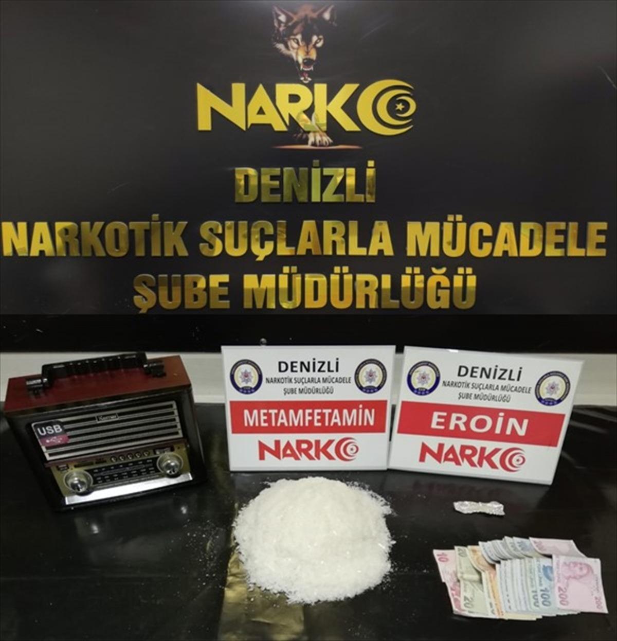 Denizli'de kargodan aldığı pakette uyuşturucu bulunan ş&uuml;pheli tutuklandı