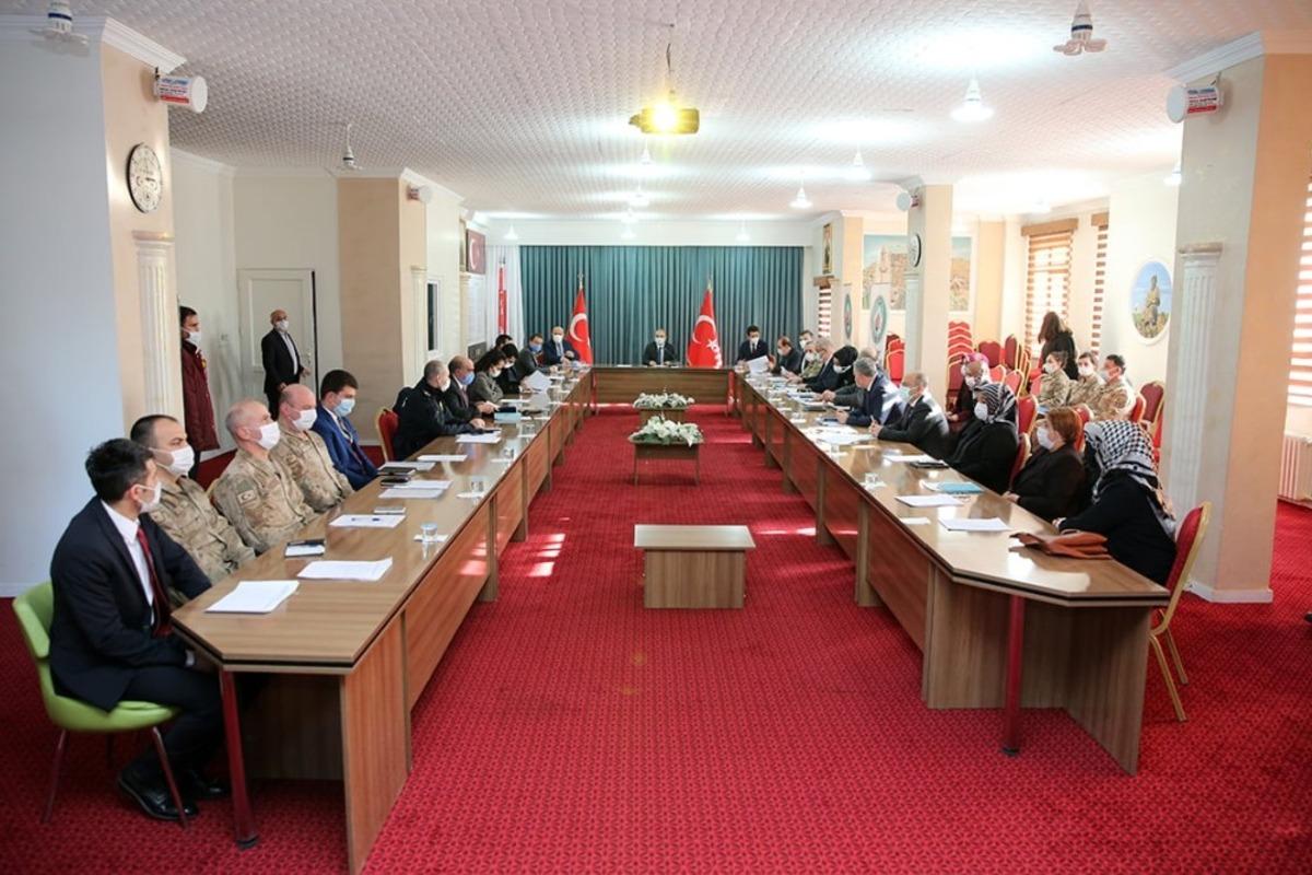 Bayburt&rsquo;ta kadına y&ouml;nelik şiddetle m&uuml;cadele &ccedil;alışmaları değerlendirildi