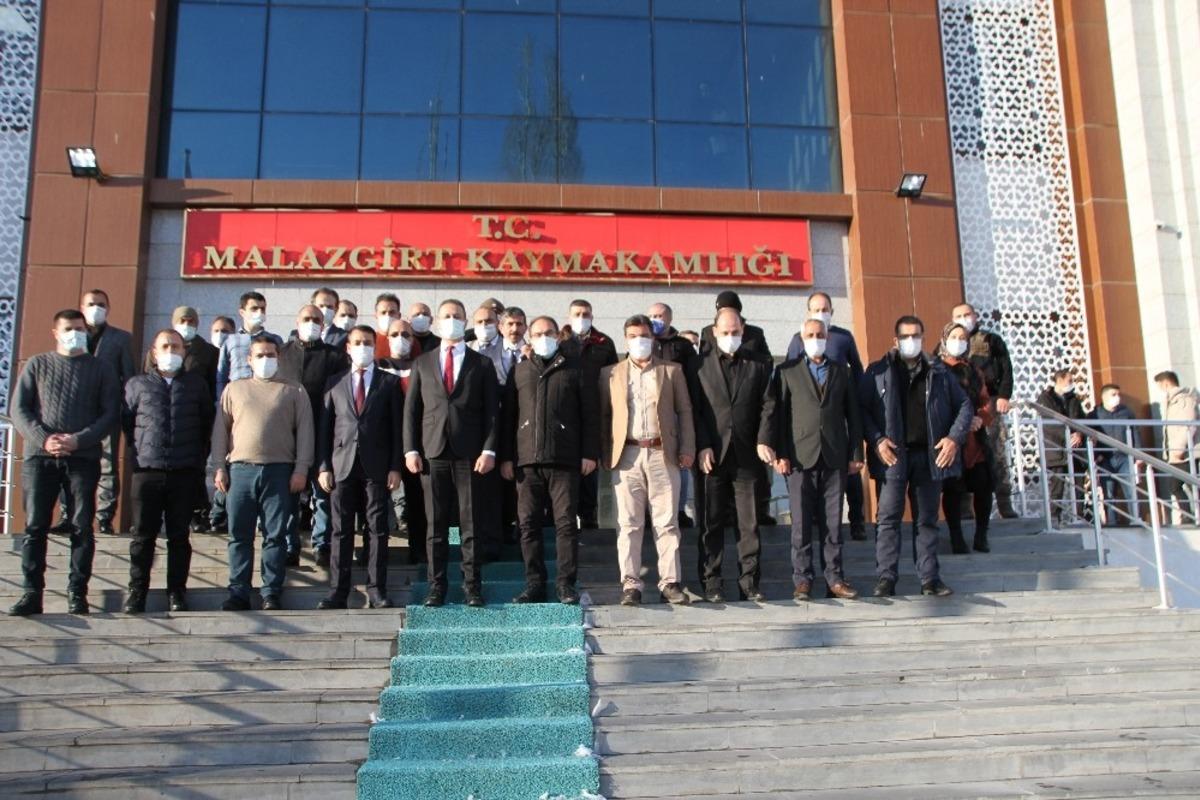 Kaymakam Yal&ccedil;ın&rsquo;dan veda ziyaretleri