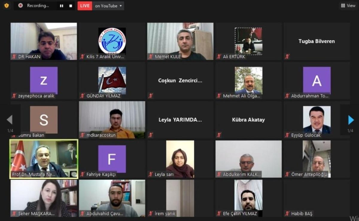 Kıraathane S&ouml;yleşilerinin 19&rsquo;uncusu yapıldı