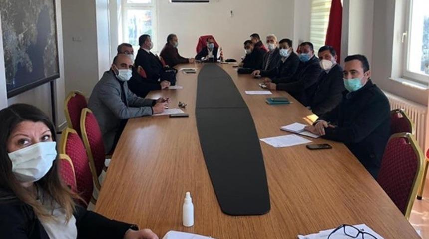 Didim&rsquo;de İl&ccedil;e Afet Y&ouml;netim Merkezi toplantısı ger&ccedil;ekleştirildi