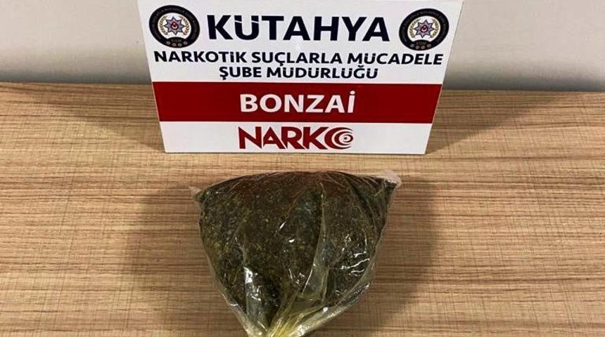 K&uuml;tahya&rsquo;da metamfetamin ve bonzai maddesi ele ge&ccedil;irildi