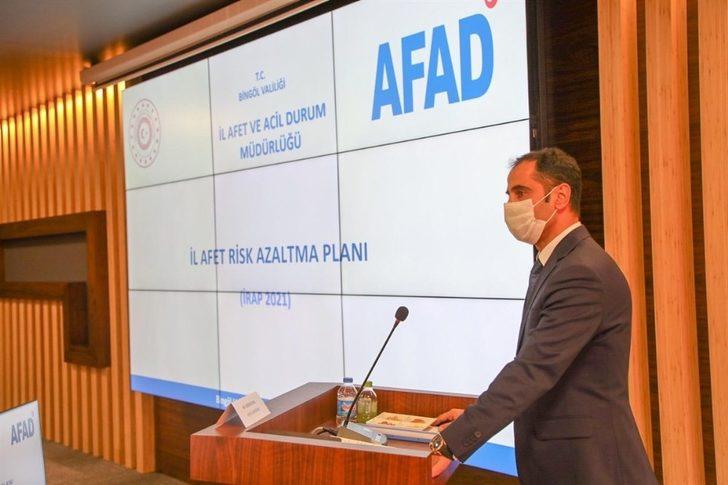 Bingöl’de İl Afet Risk Azaltma Planı toplantısı G4