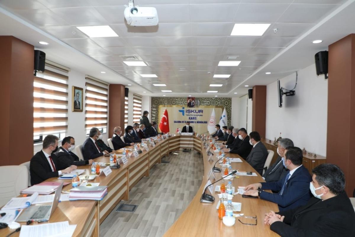 Kars&rsquo;ta İstihdam ve Mesleki Eğitim Kurulu toplantısı yapıldı