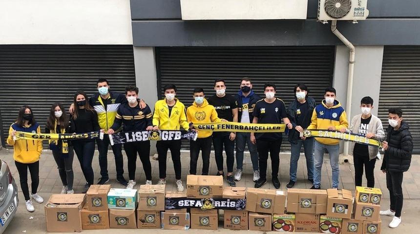 Gen&ccedil; Fenerbah&ccedil;elilerden ihtiya&ccedil; sahibi ailelere yardım eli