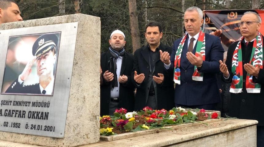 Şehit Ali Gaffar Okkan, vefatının 20&rsquo;nci yılında mezarı başında anılacak