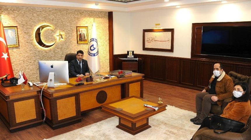 Rekt&ouml;r Aldemir, &ldquo;Engellilere uygun ortamlar hazırlamak i&ccedil;in &ccedil;alışıyoruz&rdquo;