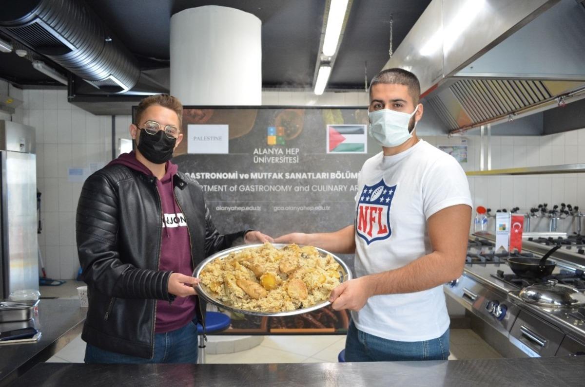 Alanya HEP&rsquo;te Filistin mutfağı tanıtıldı