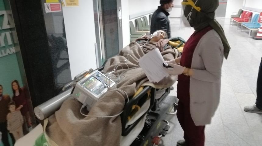 Karbon monoksit gazından zehirlenen yaşlı kadın kurtarılamadı