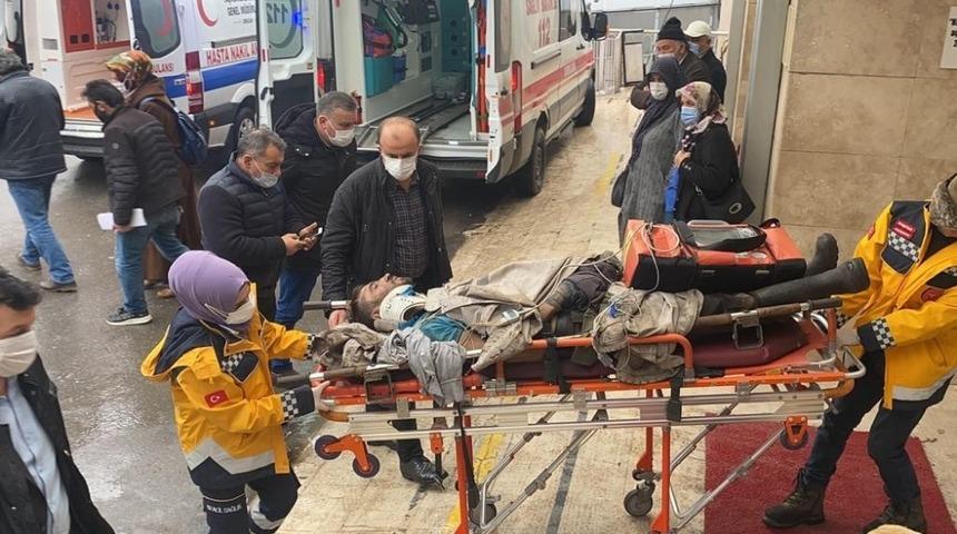 Zonguldak&rsquo;ta maden iş&ccedil;isi, iş kazasında yaralandı