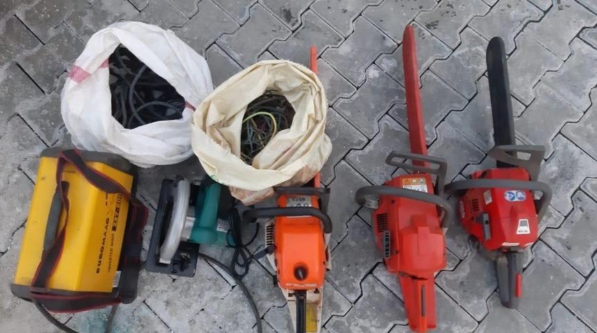 Konteynr hırsızı torun &ccedil;ıktı