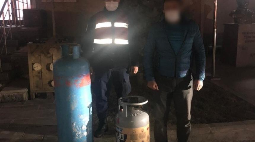 Sanayi t&uuml;p&uuml; hırsızları yakalandı