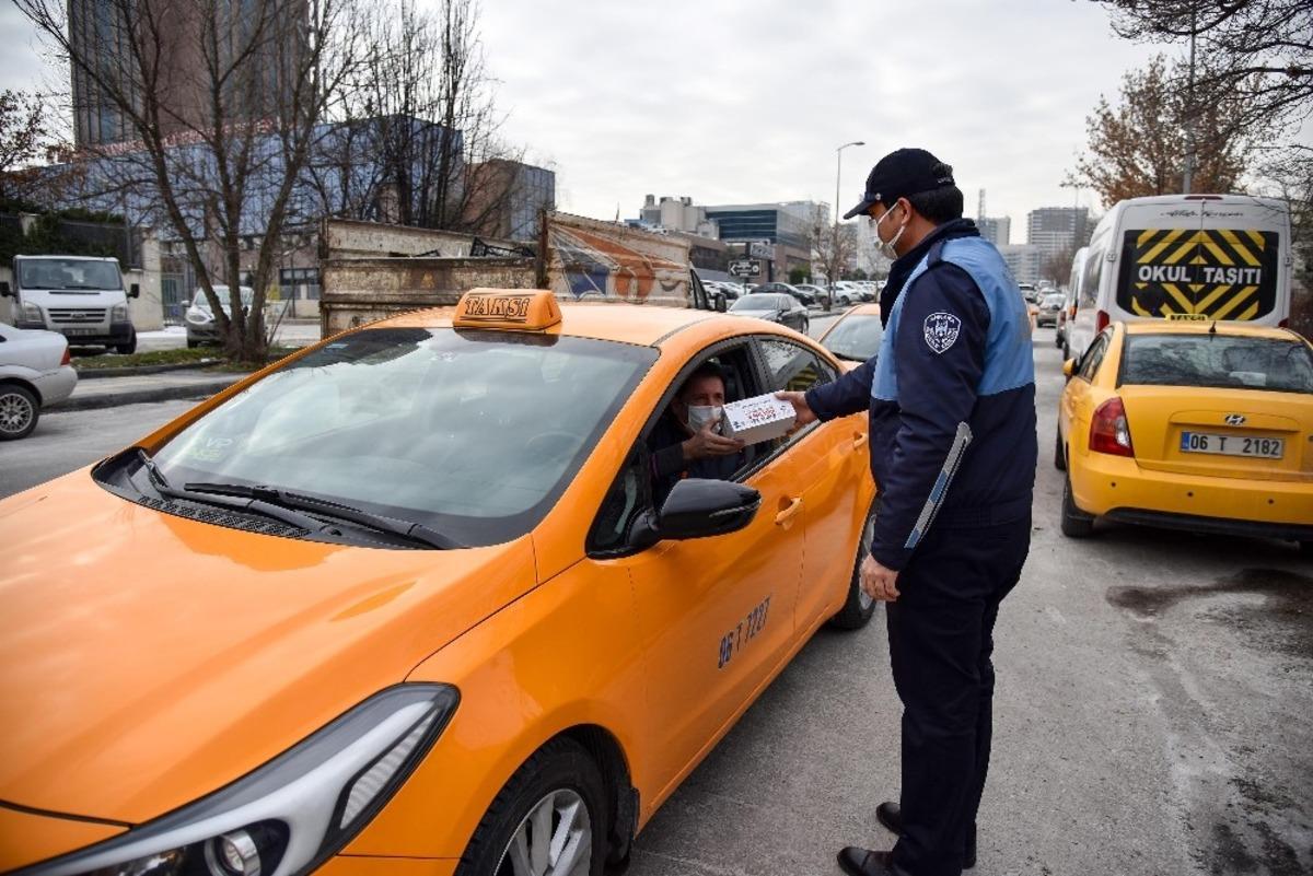 B&uuml;y&uuml;kşehir esnafa hijyen desteğini s&uuml;rd&uuml;r&uuml;yor