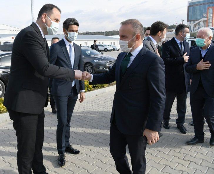 AK Parti Grup Başkanvekili Turan, 1915 Çanakkale Köprüsü’nün inşaat şantiyesini gezdi G3