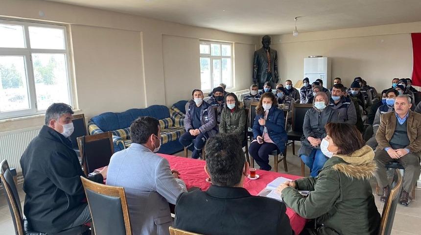 Başkan &Ccedil;iğdem, belediye personeliyle buluştu