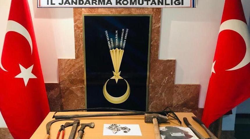 &Ccedil;anakkale&rsquo;de kablo hırsızı yakalandı