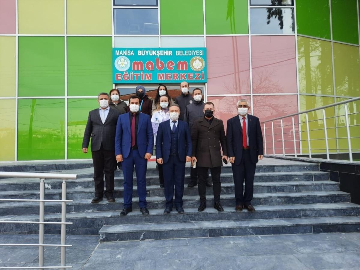 Manisa B&uuml;y&uuml;kşehir&rsquo;den il&ccedil;elerdeki eğitim birimlerine ziyaret